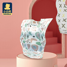 京东超市	
小白熊 防水一次性围兜 婴儿口水巾围嘴 饭兜 可调节单片独立包装便携  缤纷果果 20片/盒  09289