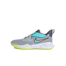 【商场同款】耐克（Nike）童鞋男童运动鞋NIKE ZOOM FLIGHT 大童篮球鞋DB6708-001黑/金属银灰-白36码