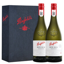 超市	
【奔富一级授权店】奔富 Penfolds 红酒/白葡萄酒 澳大利亚进口葡萄酒 750ml*2 礼盒装 奔富311 BIN311