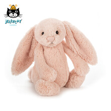 jellycat 害羞浅桃红色邦尼兔柔软舒适毛绒玩具娃娃玩偶公仔儿童礼物 浅桃红色 31cm