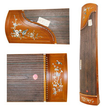 龙凤古筝 嵌彩螺工艺考级演奏筝6814花鸟迎春/6815孔雀牡丹/6816高山流水