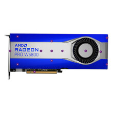 AMD Radeon Pro wx3100/wx2100平面设计/视频剪辑/3D渲染建模专业图形显卡 w6800 32G 6*miniDP接口