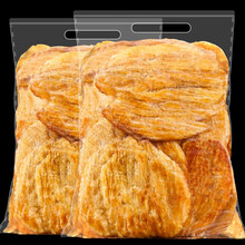 比比妙安康鱼片现烤小黄鱼干鳕鱼片即食鱼零食海鲜干货休闲食品小零食大礼包 安康鱼片300g