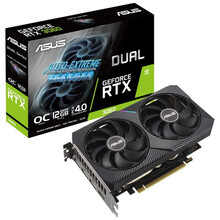 华硕（ASUS）DUAL-RTX3060-12G-V2系列电竞游戏专业独立显卡 LHR显卡 DUAL-RTX3060-O12G-V2