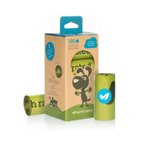 earth rated胶囊拾便器拾便袋狗狗捡屎袋猫便袋宠物用品铲屎器保卫地球 补充装120支(无香)