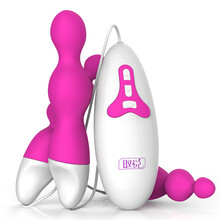 取悦 电动后庭拉珠肛塞震动棒后庭自慰器情趣性用品保密发货 激震-粉色6 922359 301888