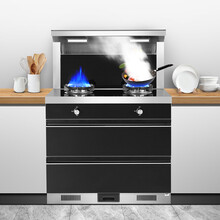 意凡集成灶分水器专用蒸烤灶下排式环保家用自动清洗油烟机燃气灶带蒸箱烤箱 消毒柜 天然气