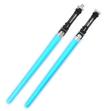 乐立方 抖音网红同款星球大战光剑玩具剑激光剑玩具发光宝剑儿童4刀剑5男孩6-7岁8以上 两只装(蓝色)