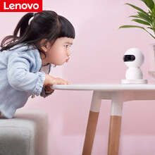 【京闪配送】联想倍爱宝基础版宝宝婴儿看护摄像头手机远程监控家用智能带电池 白色 32GB  1080p 3.6mm