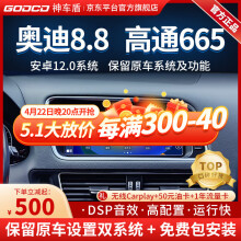 神车盾适用奥迪q5a4la5a6q7原厂导航改装安卓中控大屏倒车影像360一体机 高通A4L/A5/Q5 8.8寸【8+64G 官方标配+倒车后视