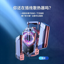 齐论手机散热器平板磁吸制冷风扇半导体黑鲨不求人同款降温神水冰封散热背夹适用于苹果12小米11电竞华为 2021年新款散热器【无线充电 银纹制冷】