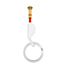 皮谱 手机红外线发射器 vivo手机红外线空调遥控器OPPO红米安卓苹果通用型红外头发射器小 【vivo】适合圆形耳机孔 颜色随机