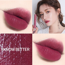 3ce丝绒雾面唇釉女taupe砖红色 谣言口红哑光梅子色 #KNOW BETTER 梅子色