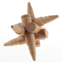 鲁班锁孔明锁高难度儿童学生成人玩具脑力开发套装锁解压锁 让飞锁