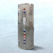 空气能热水器家用承压氟循环智能保温水箱150/200升304不锈钢标努 500升304不锈钢外壳40米盘管