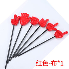 指东往西团建拓展游戏道具年会活动就不听指挥快乐大本营活动手势指挥棒 标准款【红色】布