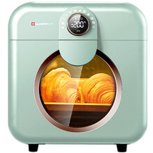 【刘涛同款】海氏K7食光机空气炸烤箱家用小型全自动烘焙蛋糕多功能电烤箱 湖水绿