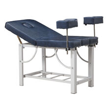 妇科检查床妇科产床妇检床诊察床简易多功能肛肠冲洗床私密床 蓝色