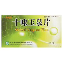 月福康 十味玉泉片 0.65g*12片*4板 5盒装