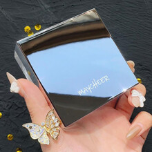 美茜儿丝柔空气散粉控油不易脱妆防水防汗遮瑕隐匿毛孔蜜粉定妆粉女 04#光感粉（珠光)