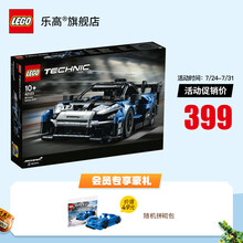乐高（LEGO）积木 机械组Technic系列10岁+42123 迈凯伦塞纳GTR 男孩玩具生日礼物 42123 McLaren Senna GTR™