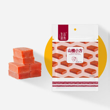 生活选集 儿童零食山楂条儿童零食独立包装酸甜少糖小零食118g*1袋 山楂小方1袋