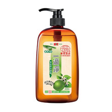 台湾楓康 一滴净柠檬护肤浓缩洗洁精按压器1kg食品用洗碗精洗涤灵洗碗液奶瓶果蔬餐具洗涤剂