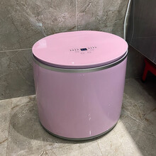 全自动迷你洗衣机洗内裤机高温煮洗内衣清洗机小型洗护机 北时亦 【白色 高温煮洗】2KG