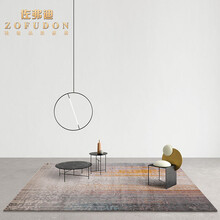 佐弗迪 比利时进口地毯高档轻奢风客厅沙发毯茶几垫别墅房间床尾卧室床边毯 金利莱 JLL58058 1.6米x2.3米适合2座沙发或1.5米宽的床尾