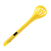 京江 多功能打蛋器家用厨房搅拌棒食品面包夹三合一烘焙手动捞面夹抓勺 黄色