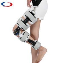 ZOTOYL八片式灰色透气型膝盖可调支具带背带可行走长短可调膝部固定 灰色 均码（背带 ）