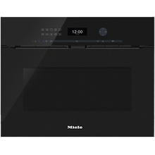 美诺（MIELE）  H 6401 BPX C 嵌入式无把手式烤箱 曜石黑