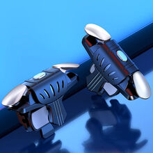 苹果iPhone11 12 pro max手机吃鸡神器78P可带壳游戏按键手柄暴走球哥 黑色【一对装】