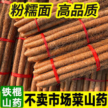 老农夫 山药铁棍铁杆淮山药正宗垆土怀山药铁棒小白嘴麻山药新鲜蔬菜批发 特级山药五斤 【严选粗长款】