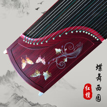 古筝初学者 扇舞春秋 入门练习考级演奏民族乐器琴 蝶舞西园款