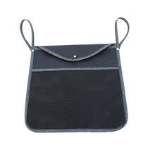 很小鹿婴儿伞车挂袋推车挂包多功能收纳网袋兜宝宝推车多功能通用置物袋 黑色