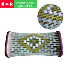 夏天玉石凉枕 夏季单人凉爽天然玉石美容颈椎空心双面透玉枕头 第二款