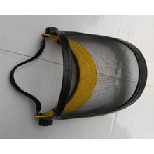 麦桑荷割草机防护帽防护眼镜保护帽防护罩侧挂防爆防飞溅防冲击防护面罩 割草保护罩轻便型