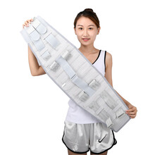 康兴达腰部护理加强型护腰带透气加高灰色腰围固定带 加固款 S(86cm 26码-28码)