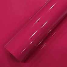 改色膜全车身亮光整车膜黑白车顶贴膜车模摩托车改装汽车内饰贴纸 玫红色【亮光】 1.5米*1米长