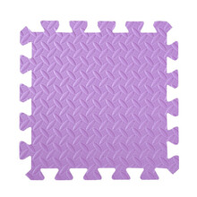 炎黄地垫宝宝婴儿爬行垫围栏泡沫拼接垫瑜伽地垫客厅卧室家用拼图地板垫 紫色（单片） 30厘米*30厘米*1.0厘米(9片包邮)