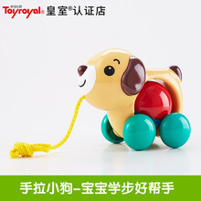 日本toyroyal皇室玩具手拉小狗儿童拖拉玩具学步宝宝拉线牵绳婴幼儿学走路宠物狗狗12月龄-2岁+ 手拉小狗709