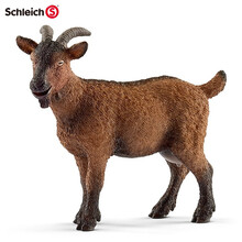 思乐schleich农场牧场仿真动物模型家禽马牛羊猪鸡鸭鹅马驴兔子儿童玩具早教认知动物 山羊13828