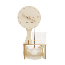 五年级科学水滴钟材料水滴小时钟模型科学实验材料包科技制作小发明小学生暑假手工作业 自制水滴时钟图文教程+ppt