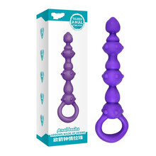 玩爆潮品后庭拉珠sm另类玩具男女共用后庭刺激自慰器成人情趣性用品 拉珠进阶钟情