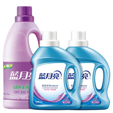 蓝月亮 洗衣液+衣服柔顺剂超值套装：1kg薰衣草洁净洗衣液*2瓶+2kg薰衣草柔顺剂*1瓶