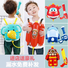 儿童水枪玩具抽拉式大容量背包喷水枪打水仗神器男女孩戏玩具水枪GK1 大象背包水枪