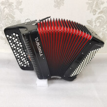 手风琴 8/12/60/96司巴扬琴 初学考级演奏 96贝司 经典黑 YW-663+