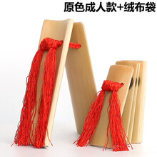 杉贝 SHANBEI 快板竹板福建老竹水煮儿童成人天津快板含袋子抖音同款 原色成人款+绒布袋
