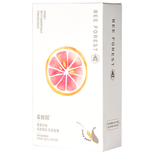 森蜂园果味蜂蜜纯正天然便携勺蜜 12g*5支西柚尝鲜装